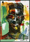 25 Abril, 45 Anos, 45 Artistas Cartazes: Francisco Vidal.