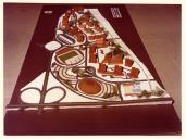 Maqueta do plano de urbanização do Centro-Sul.