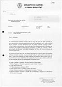 Correspondência recebida.