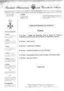 Registo dos serviços da Banda de Música.
