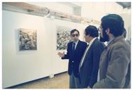 Exposição de pintura de A. Vaz Carvalho, Oficina de Cultura, Almada.