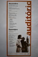 Auditório Fernando Lopes Graça: programa novembro/dezembro.