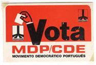 Vota MDP/CDE.