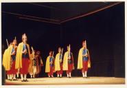 Cena da peça de teatro "Auto da Floripes".