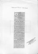 Recortes de jornal.