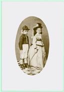 Retrato de João Teotónio Pereira Júnior e Rita Teotónio Pereira em crianças. 