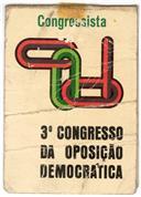 3º Congresso da Oposição Democrática.