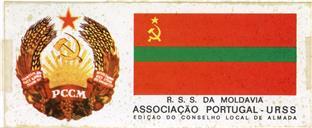 República Socialista Soviética da Moldavia.