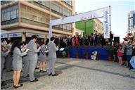 Comemorações do 25 de abril na Praça Movimento das Forças Armadas, em Almada.