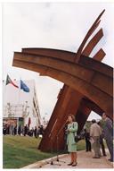 Cerimónia de inauguração do Monumento ao Trabalho, Poder Local/Populações.