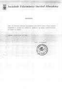 Registo de faxes e correspondência expedida.