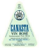 Rótulo de vin rosé Canasta.