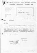 Correspondência expedida.