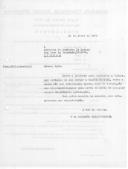Registo de faxes e correspondência expedida.