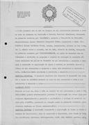 Contrato de concessão dos bufetes e bares da Academia.