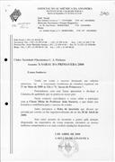 Correspondência recebida.