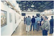Exposição de pintura de A. Vaz Carvalho, Oficina de Cultura, Almada.