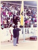 Abertura dos primeiros Jogos Juvenis de Almada no Campo do Almada Atlético Clube.