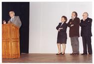 Cerimónia de homenagem a José Saramago.