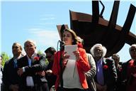 Comemorações dos 40 anos do 25 de Abril no Parque da Paz.