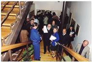 Inauguração de exposição na Casa da Cerca - Centro de Arte Contemporânea.