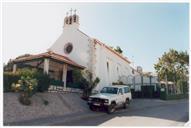 Fachada da igreja do Bairro, igreja Nossa Sra. da Conceição.