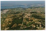 Vista aérea da Quinta do Robalo, Caparica.