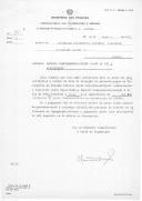 Correspondência e documentos das finanças.