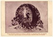 Pintura decorativa existente na parede do refeitório do Asilo 28 de Maio, em Caparica: Feito por Dona Júlia Reynaud e José Reynaud para o Asilo 28 de Maio, em Caparica.