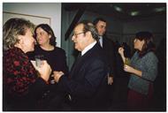 Inauguração de exposição na Casa da Cerca - Centro de Arte Contemporânea.