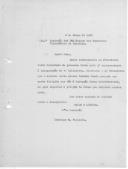 Registo de faxes e correspondência expedida.