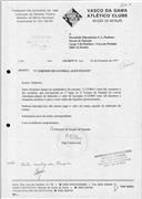 Correspondência recebida.