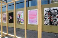Cartazes da Exposição que assinala os 45 anos do 25 de abril.