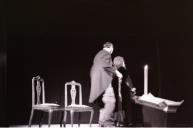 Final da peça de teatro "Oração".