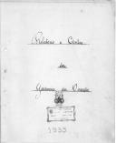 Relatório de Contas, 1933.