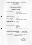 Proposta de trabalho, para a escola de música.