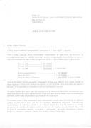 Correspondência e documentos das finanças.