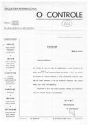 Correspondência recebida, 1981