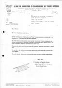 Correspondência recebida.