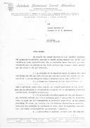 Registo de faxes e correspondência expedida.