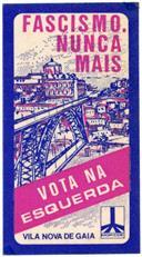 Fascismo Nunca Mais.