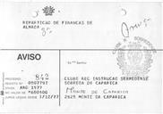 Correspondência recebida, 1977