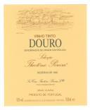 Rótulo de vinho tinto Douro, reserva de 1992, Selecção Theotónio Pereira.