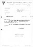 Correspondência expedida.