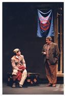 XV Festival de Almada: representação da peça de teatro "O carteiro e o poeta".