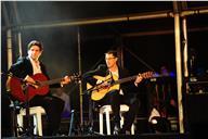 Músicos do concerto de Gisela João.
