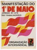 Manifestação do 1º de Maio.