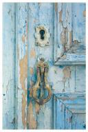 Fechadura de porta de casa de habitação antiga, Charneca de Caparica.