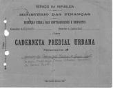 Caderneta predial urbana.