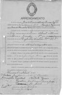 Contrato de arrendamento.